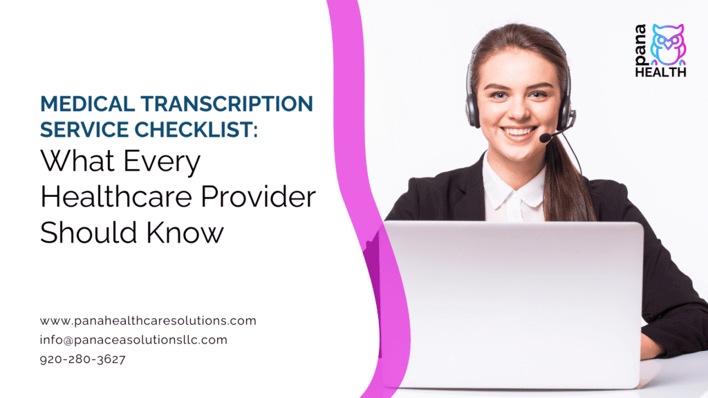 Medical transcription providers