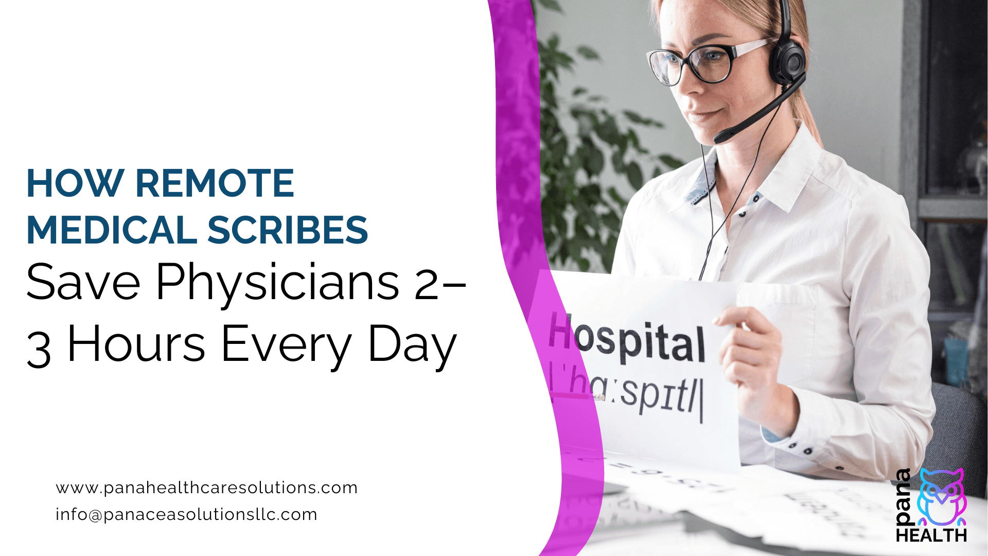 remote medical scribe working with physician in real time