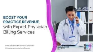 Healthcare staff managing physician billing services and medical claims processing