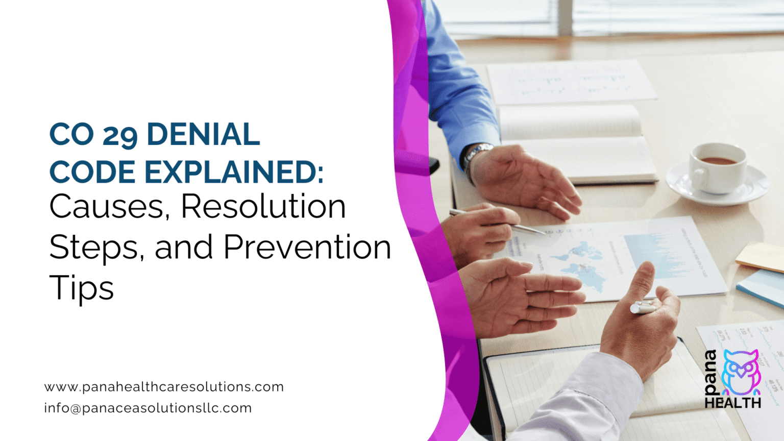 CO 29 Denial Code Explained: Causes, Resolution & Prevention