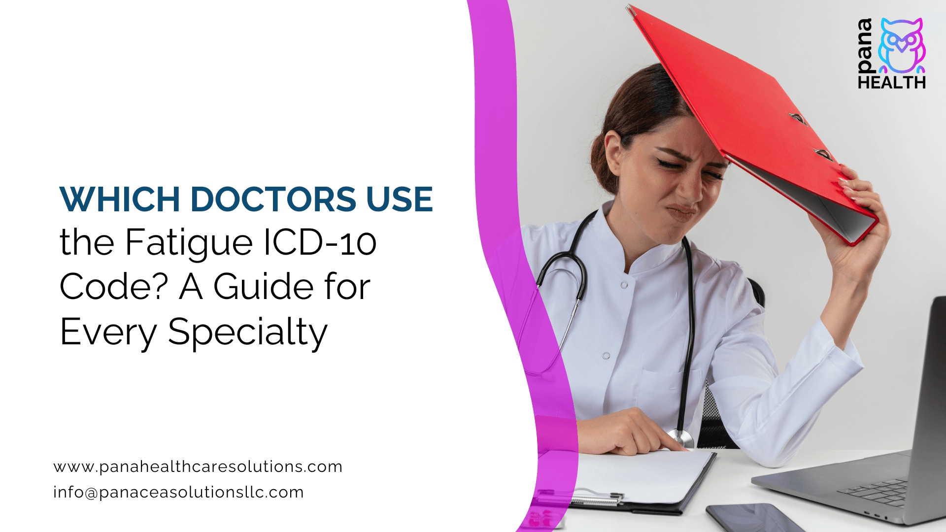 Healthcare provider reviewing the ICD-10 code R53.83 for fatigue and medical coding documentation.