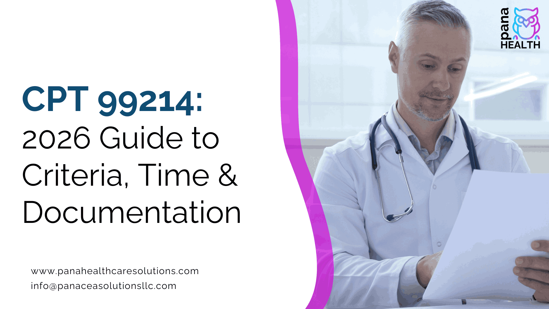 CPT 99214: 2026 Guide to Criteria, Time & Documentation